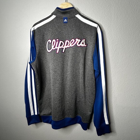 Adidas & LA Clippers Full Zip-up Jacket | Size Large | Collectors Item Y2K | NBA - Picture 2 of 12